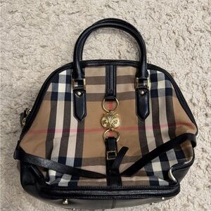 Burberry House Check Orchard Owl Satchel